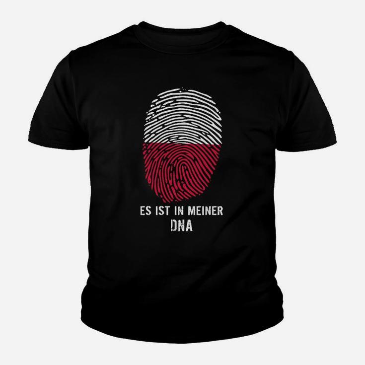 Fingerprint Kinder Tshirt Es ist in meiner DNA, Grafik Tee