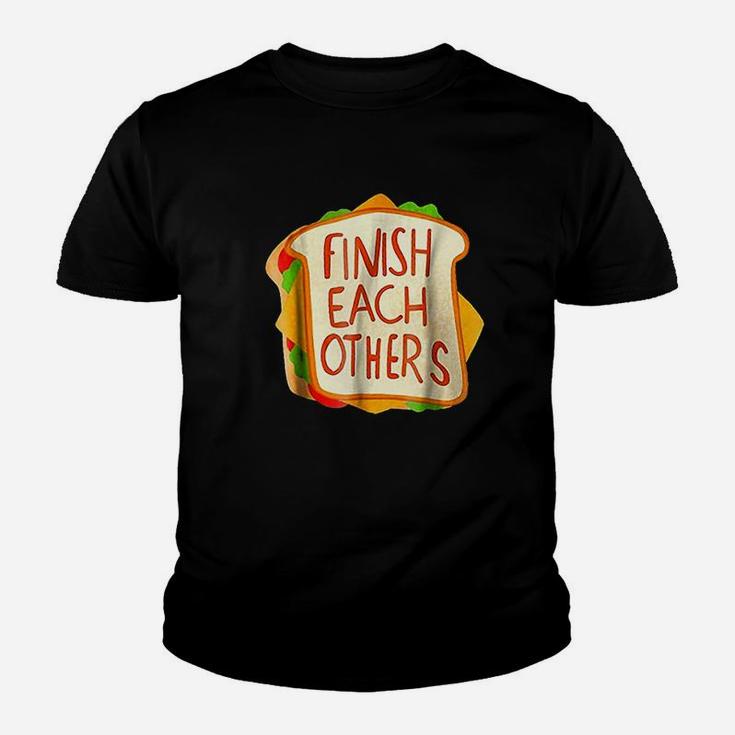 Finish Each Other Sandwiches Youth T-shirt