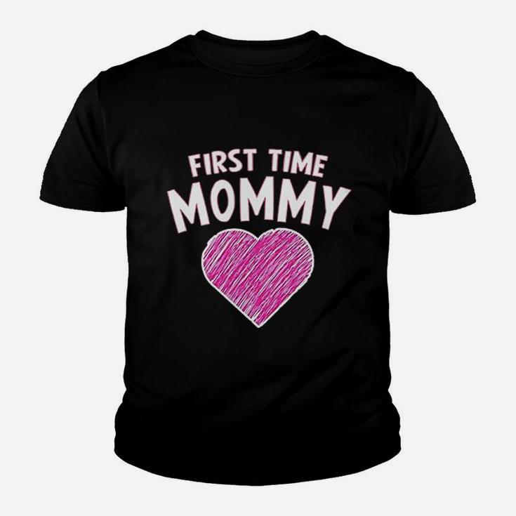 First Time Mommy Youth T-shirt
