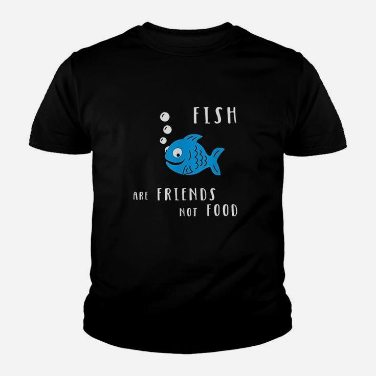 Fish Are Friends Not Food Youth T-shirt