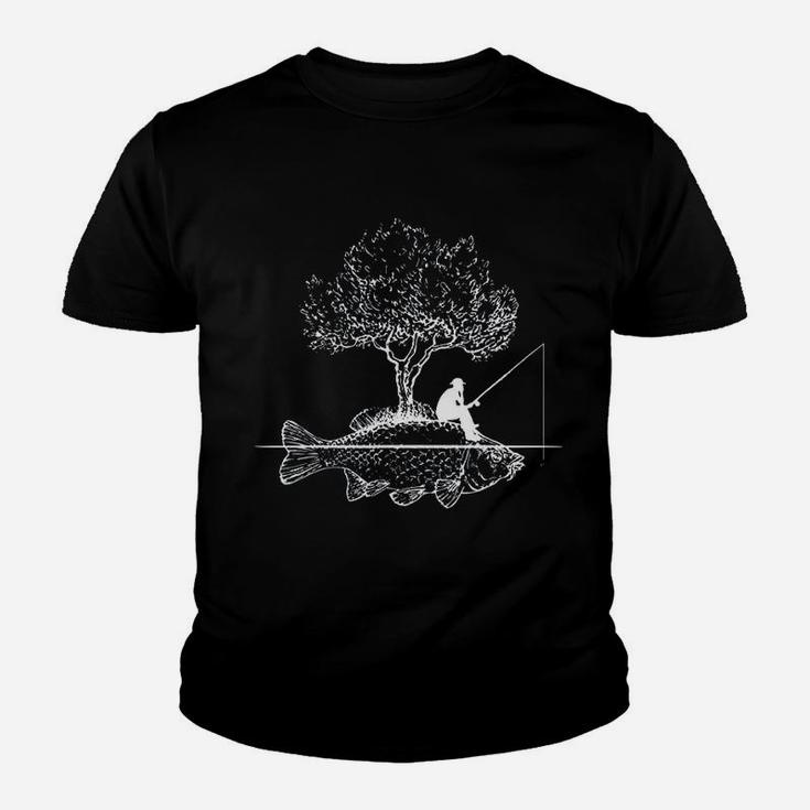 Fishing Fish Island Youth T-shirt