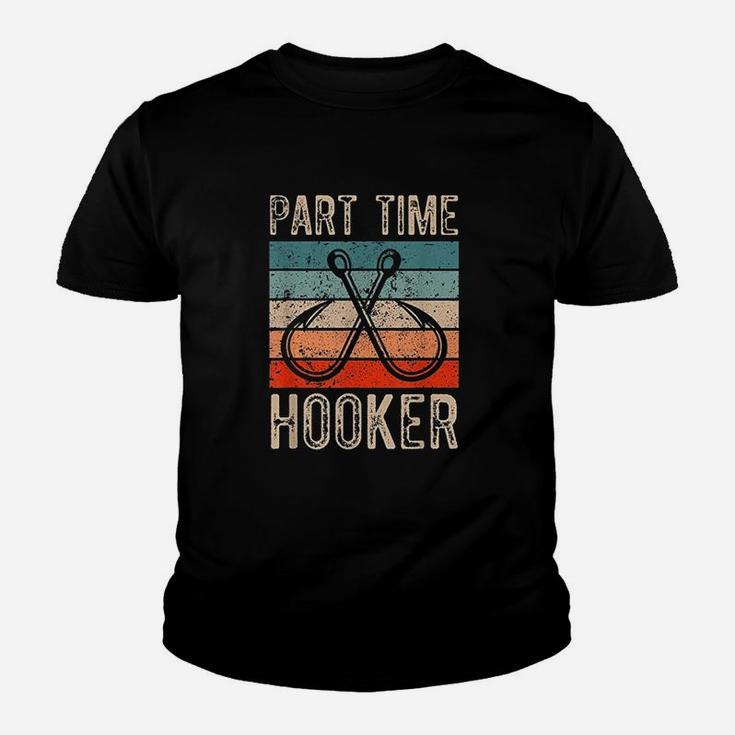 Fishing Hooks Part Time Hooker Youth T-shirt