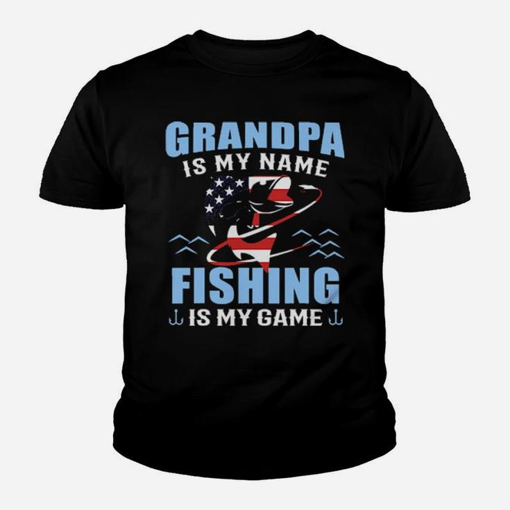 Fishing Is My Name Youth T-shirt