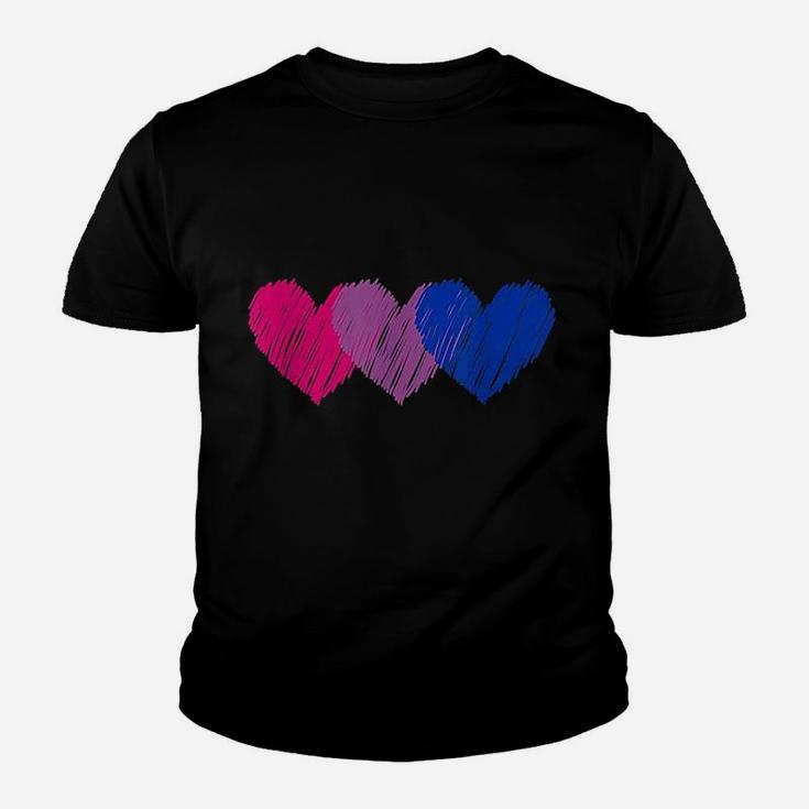 Flag Hearts Love Youth T-shirt