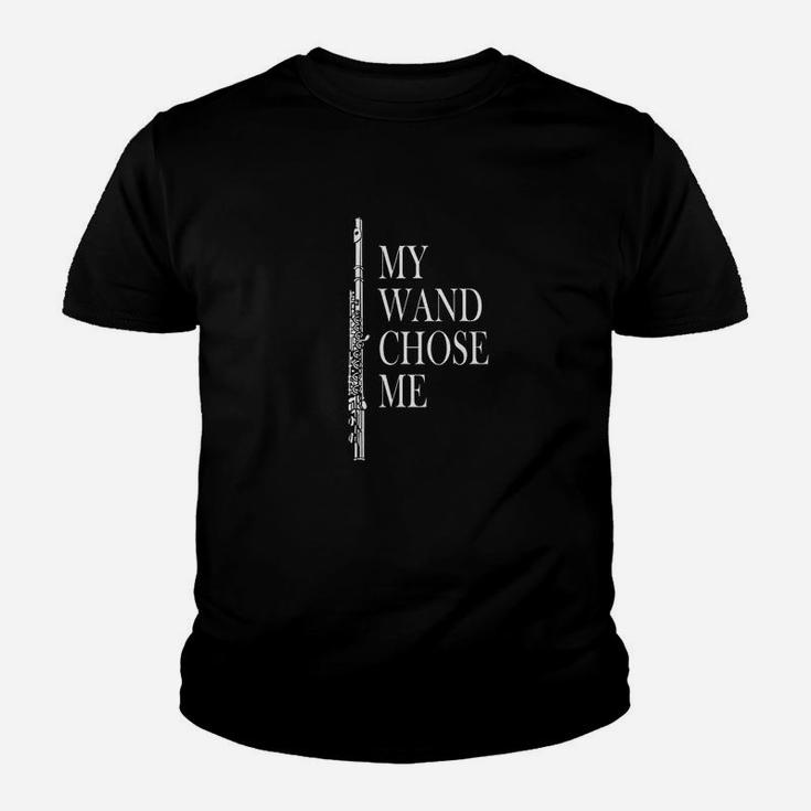 Flute  My Wand Chose Me Funny Marching Band Youth T-shirt