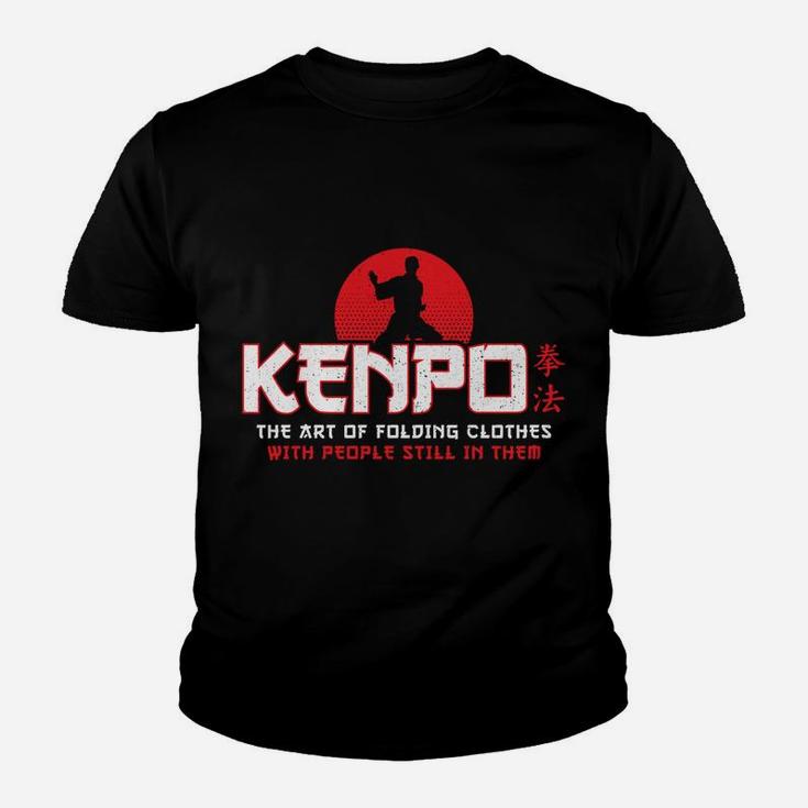 Folding Clothes - American Kenpo Karate - Karateka Gift Youth T-shirt