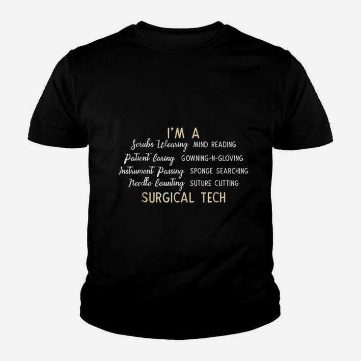For Surgical Techs Youth T-shirt