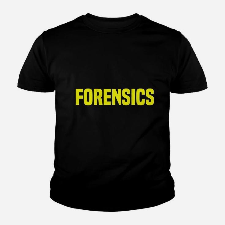 Forensics Crime Youth T-shirt