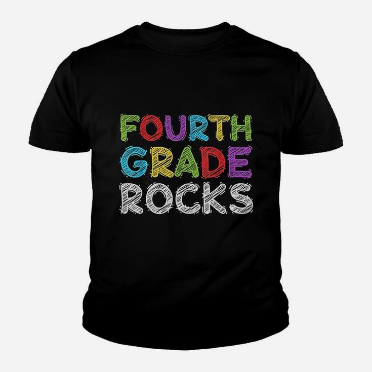 Fourth Grade Rocks Youth T-shirt