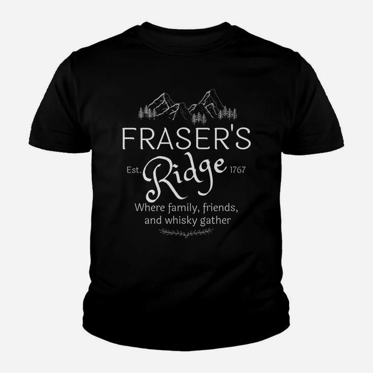 Fraser's Ridge Where Friends Family And Whisky Gather Youth T-shirt
