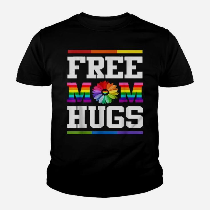 Free Mom Hugs Pride Lgbt Youth T-shirt