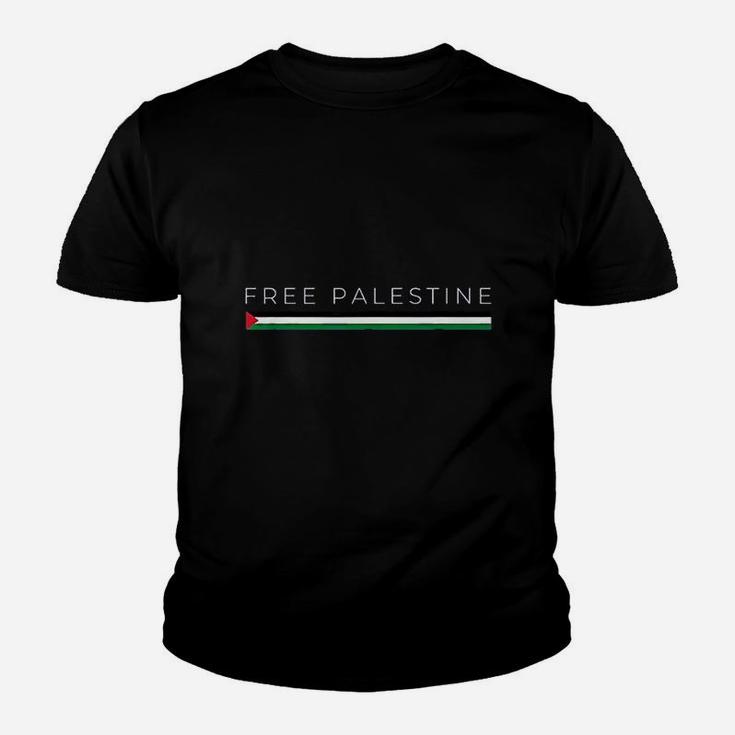 Free Palestine Flag Youth T-shirt