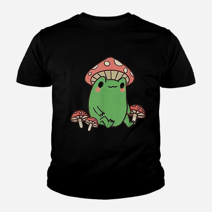 Frog With Mushroom Hat Youth T-shirt