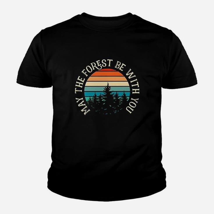 Fun May The Forest Be With You  May The Fourth  Hiker Youth T-shirt