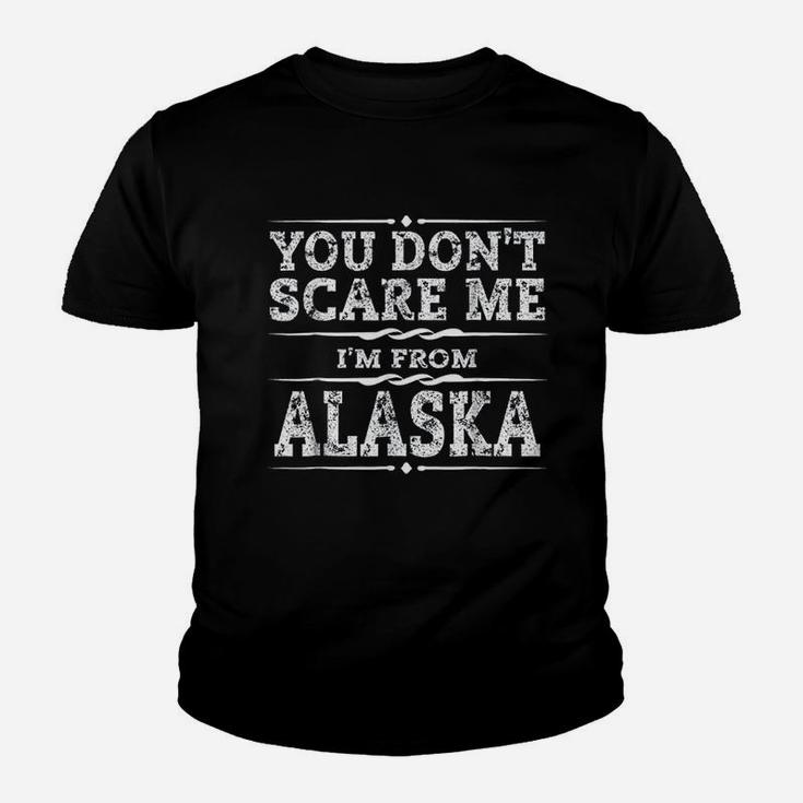 Funny Alaska Home Last Frontier State Of Alaska Gift Youth T-shirt