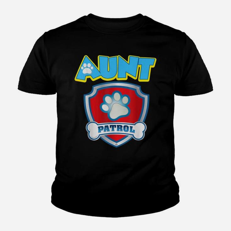 Funny Aunt Patrol - Dog Mom, Dad For Men Women Youth T-shirt