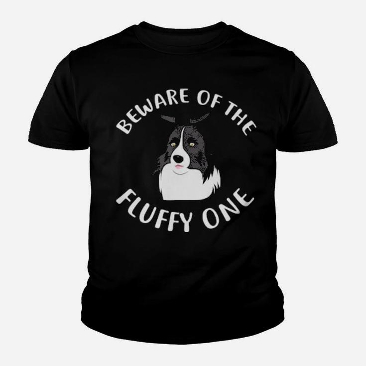 Funny Beware Of My Border Collie For Dog Owners Youth T-shirt