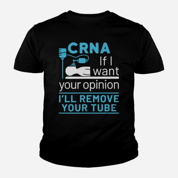 Funny Crna Certified Registered Nurse Anesthetist Nursing Youth T-shirt