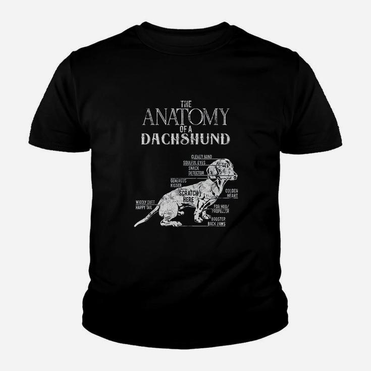 Funny Dachshund Design Outfit Dog Lover Gifts Youth T-shirt