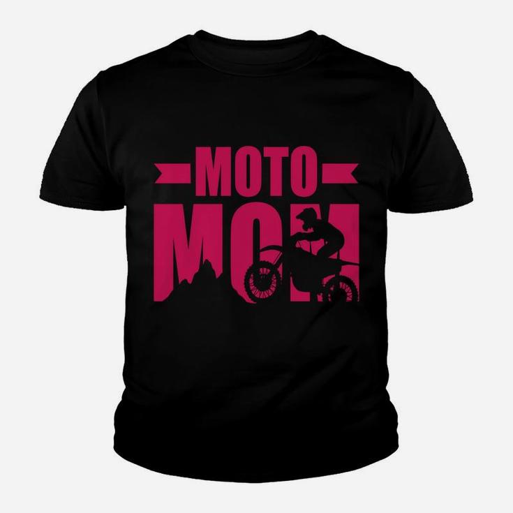 Funny Dirt Bike Motocross Supercross - Moto Mom Sweatshirt Youth T-shirt