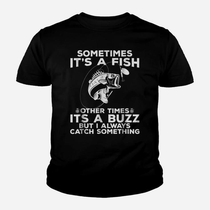 Funny Fishing Shirt, Sometimes It's A Fish Fishing Tshirt Youth T-shirt