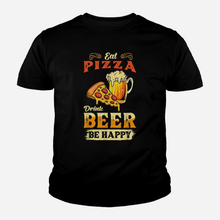 Funny Food Quotes - Eat Pizza Drink Beer Youth T-shirt