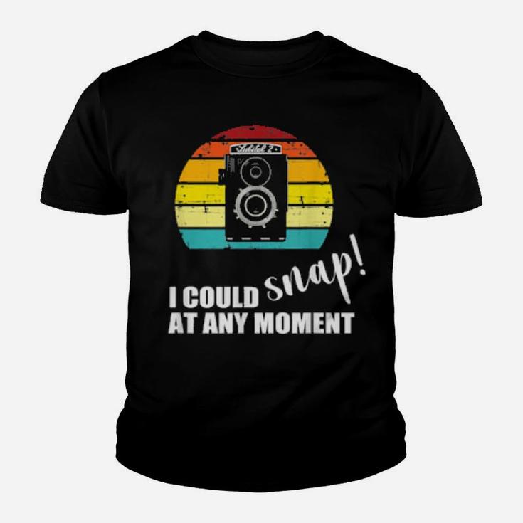 Funny For Old Film Camera Enthusiast Or Fan Or Hobbyist Youth T-shirt