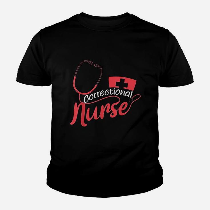 Funny Forensic Nursing Department Medical Correctional Nurse Youth T-shirt
