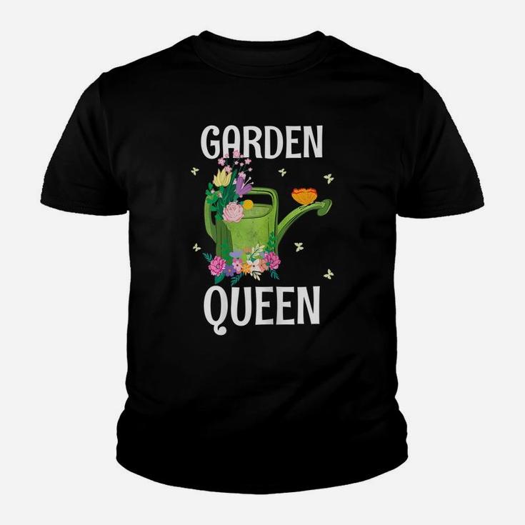 Funny Gardener Florist Flower Lady Plant Lover Garden Queen Youth T-shirt