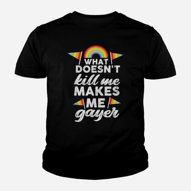 Funny Gay And Rainbow Flag Youth T-shirt