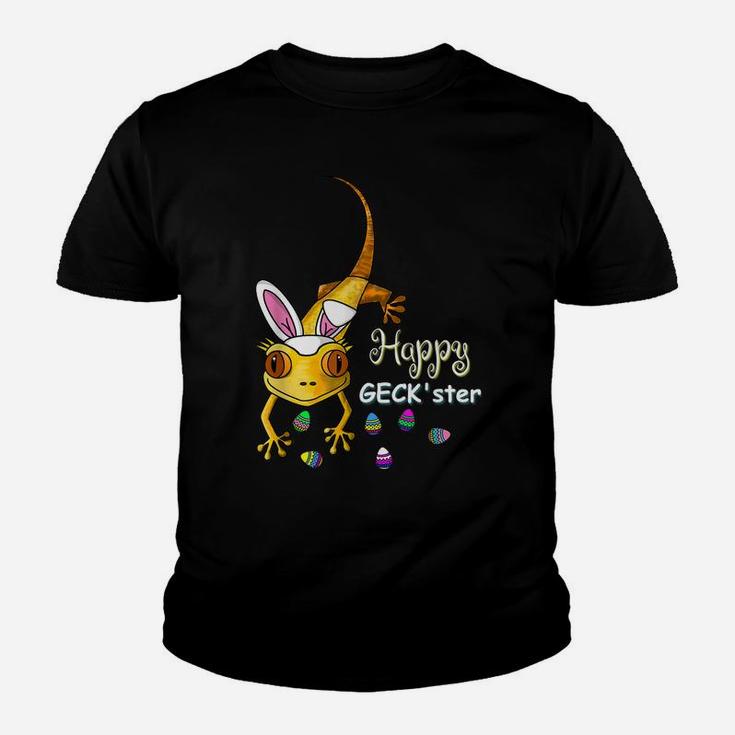 Funny Gecko Hunting For Easter Egg Chocolates Tee Youth T-shirt