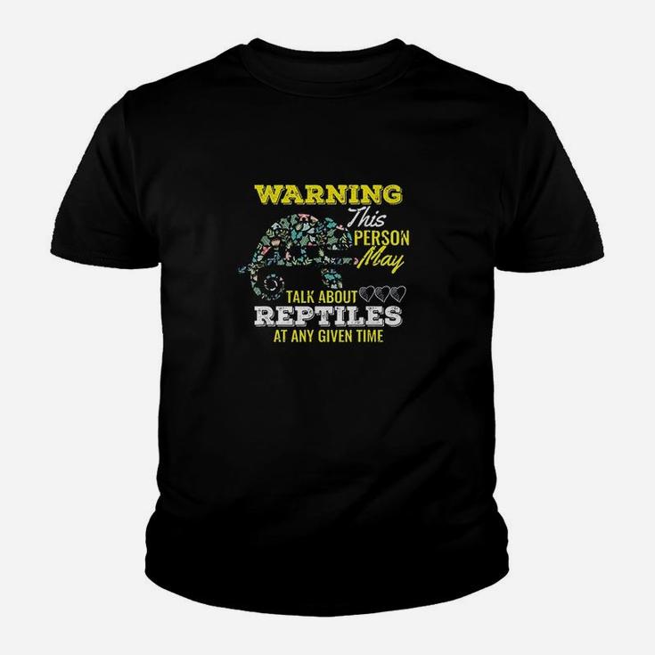 Funny Gift Idea For Reptile Lover Cute Trendy Youth T-shirt