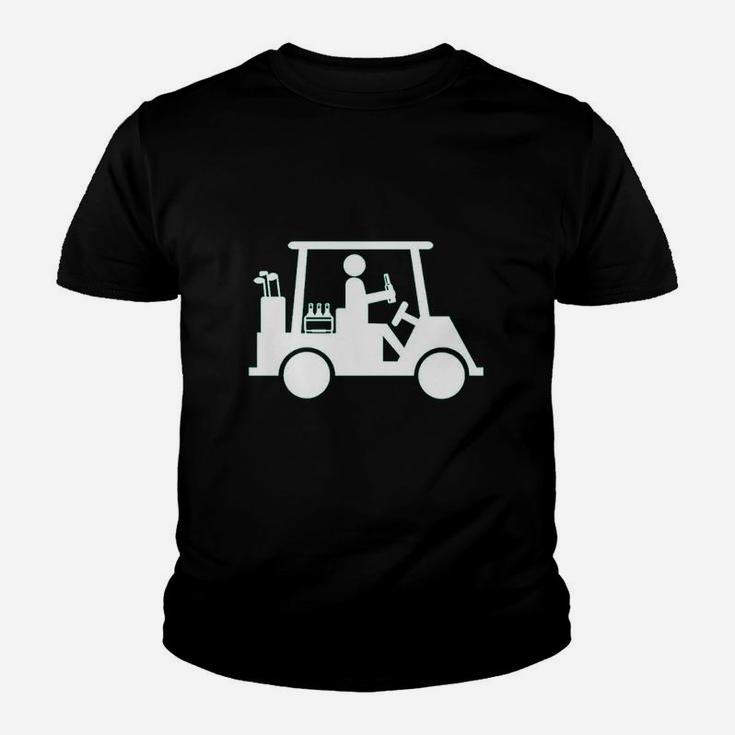 Funny Golf Beer Drinking Golfing Youth T-shirt