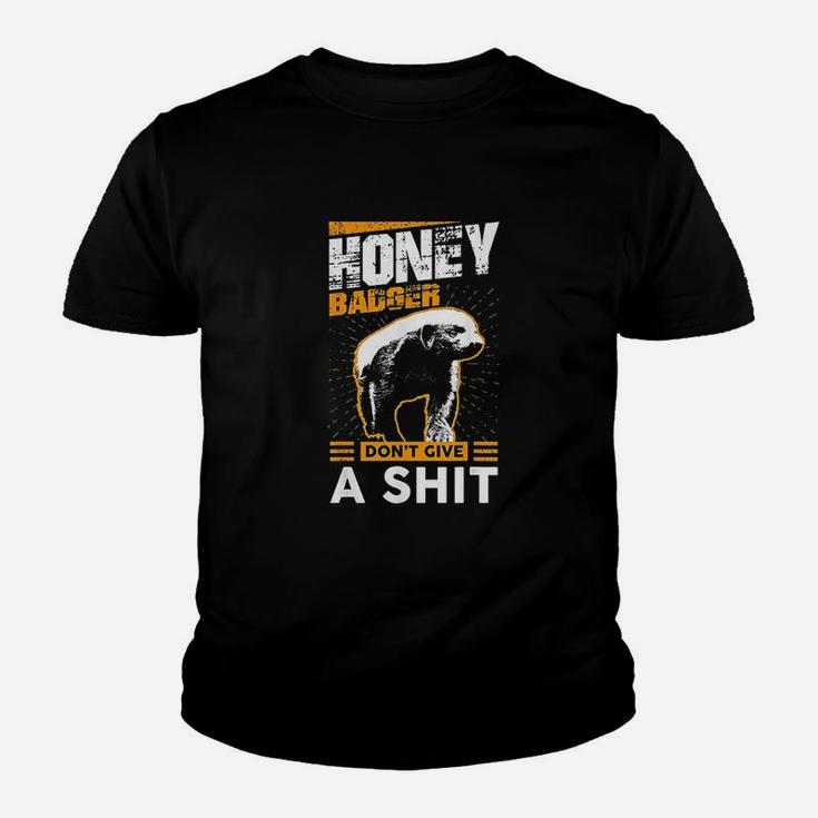 Funny Honey Badger Dont Give A Sht Youth T-shirt