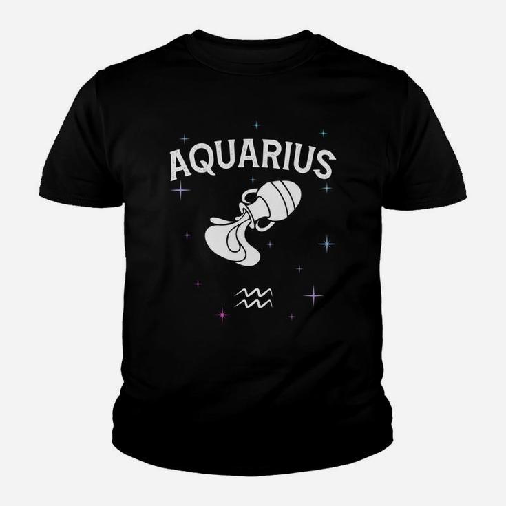 Funny Horoscope Aquarius Symbol Zodiac Sign Costume Youth T-shirt