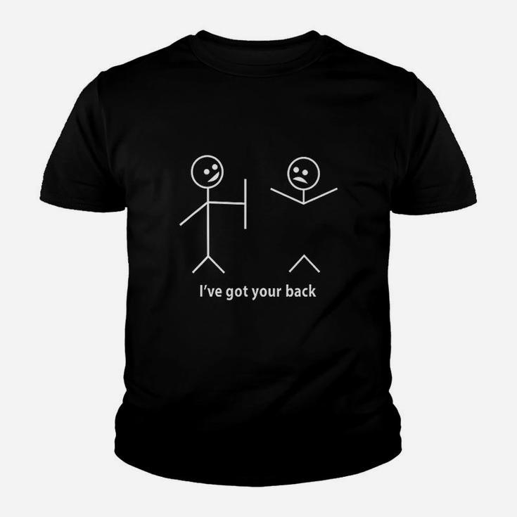 Funny I Got Your Back Friendship Sarcastic Youth T-shirt