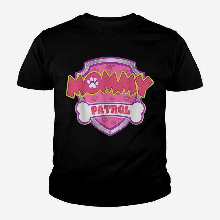 Funny Mommy Patrol - Dog Mom, Dad For Men Women Youth T-shirt