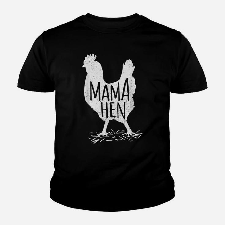 Funny Mother's Day Mama Hen Chicken Gift Mom Farm Shirt Youth T-shirt