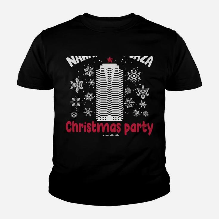 Funny-Nakatomi-Plaza Christmas Party Xmas Gifts Fun Holiday Youth T-shirt