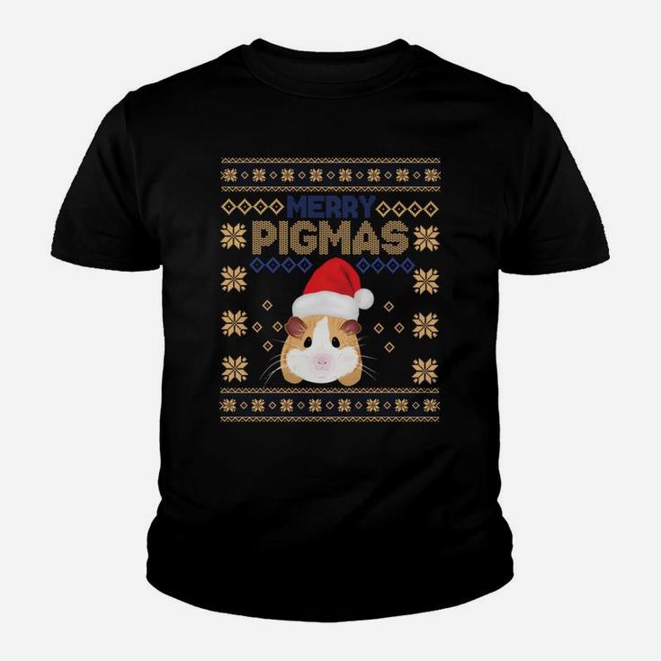 Funny Pigmas Guinea Pig Ugly Christmas Sweaters Sweatshirt Youth T-shirt