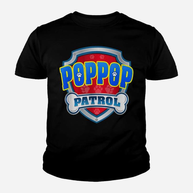 Funny Poppop Patrol - Dog Mom, Dad For Men Women Youth T-shirt
