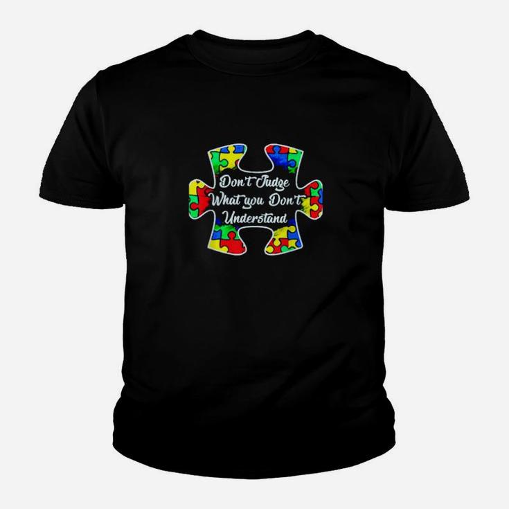 Funny Puzzle Piece Autism Awareness Youth T-shirt