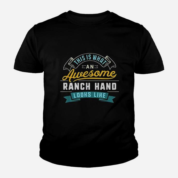 Funny Ranch Hand Awesome Job Occupation Graduation Youth T-shirt