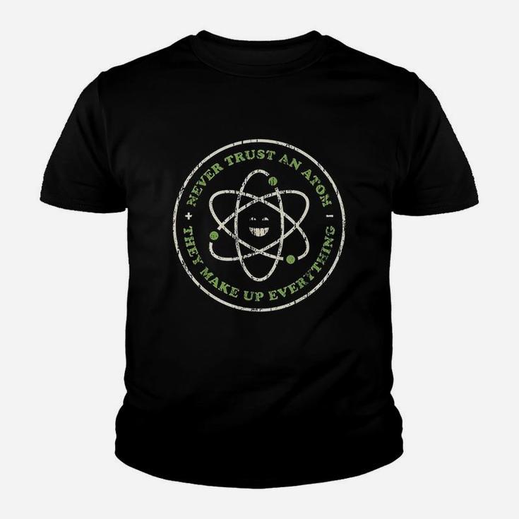 Funny Science Never Trust An Chemistry Teacher Youth T-shirt