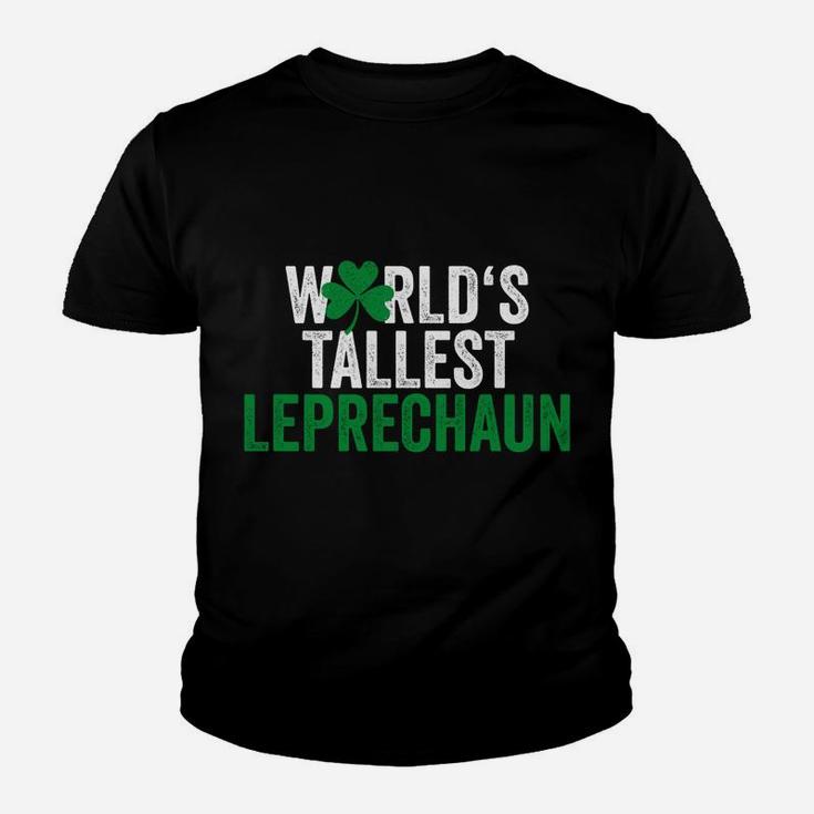 Funny St Patrick's Day Gnome World's Tallest Leprechaun Youth T-shirt