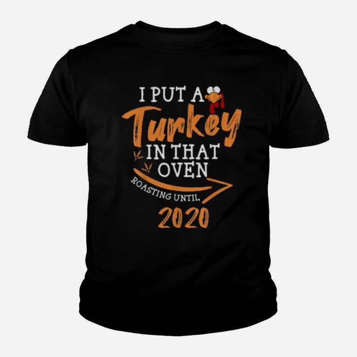 Funny Thanksgiving Pregnancy Announcement Youth T-shirt