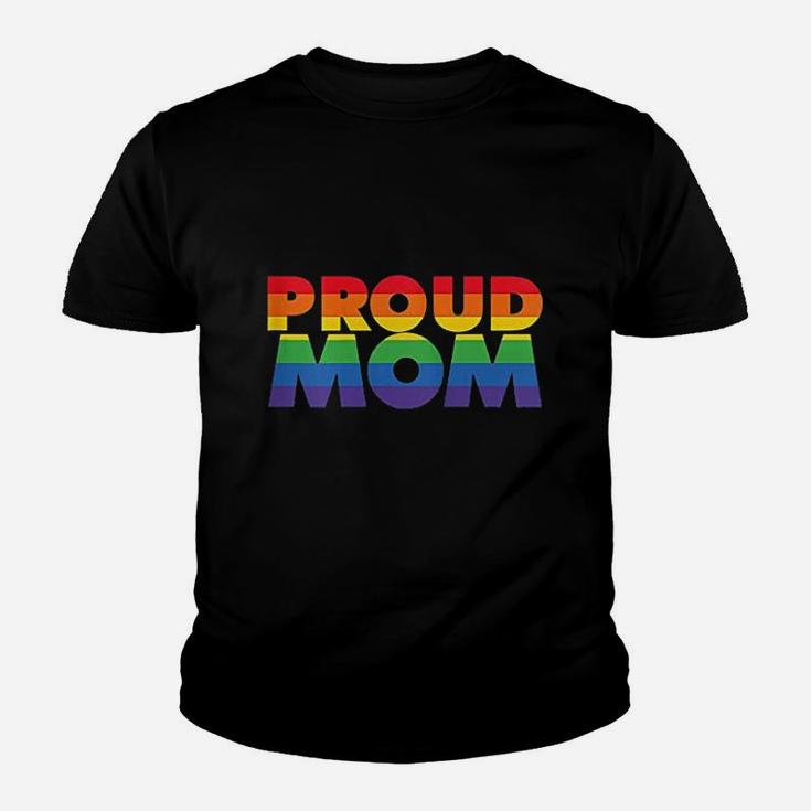 Gay Pride Proud Mom Lgbt Parent Youth T-shirt