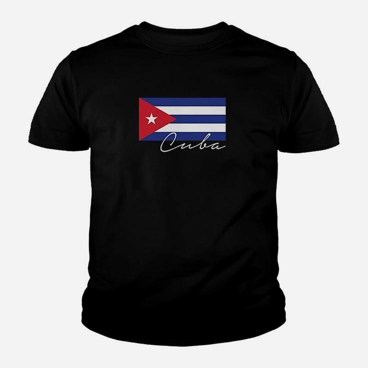 Gbond Apparel Cuba Flag T Youth T-shirt