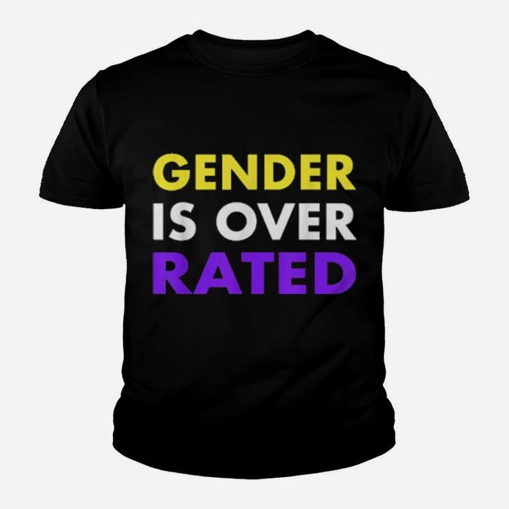Gender Is Over Rated Nonbinary Shirt Youth T-shirt