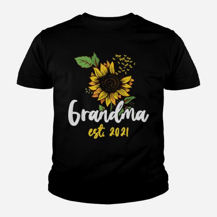Gender Reveal Grandparent For Any Grandmother Youth T-shirt